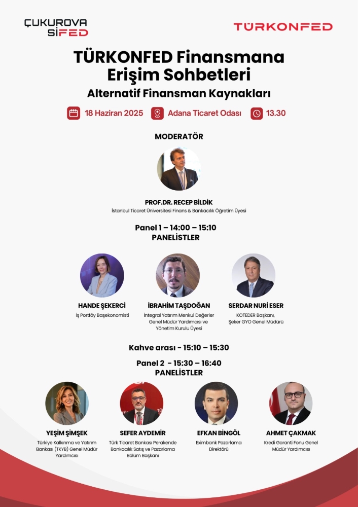 KOTEDER OLARAK 18 HAZİRAN 2025 TARİHİNDE ADANA TİCARET ODASINDA FİNASMANA ERİŞİMİ KONUŞTUK