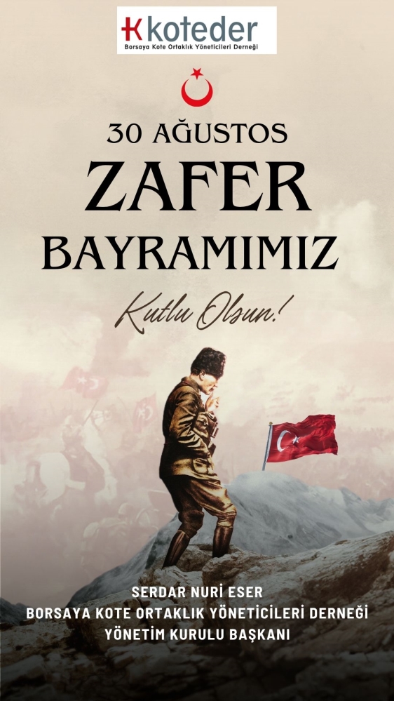 30 AĞUSTOS ZAFER BAYRAMIMIZ KUTLU OLSUN! BAŞKOMUTAN GAZİ MUSTAFA KEMAL ATATÜRK VE SİLAH ARKADAŞLARINI RAHMET VE MİNNETLE ANIYORUZ!